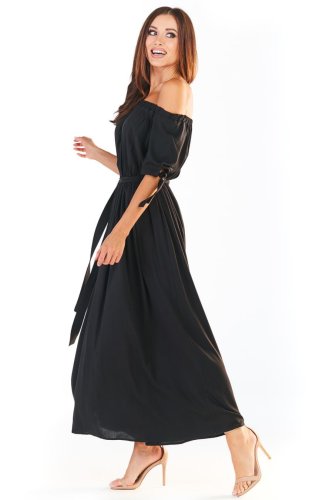 Sukienka Hiszpanka Czarna AW357