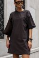 T-shirtowa sukienka oversize-1 11538  | 1500-U