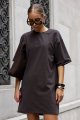 T-shirtowa sukienka oversize-4 11538  | 1500-U