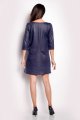 Sukienka A153 navy-3 11559  | 102-Navy-L