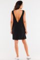 Sukienka M296 black-2 11573  | 16718-Black-LXL