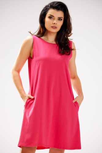 Sukienka M296 fuchsia