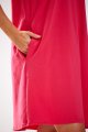 Sukienka M296 fuchsia-5 11574  | 16718-Fuchsia-SM