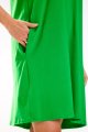 Sukienka M296 green-4 11575  | 16718-Green-LXL