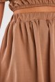 Spódnica M309 beige-5 11579  | 16722-Beige-LXL