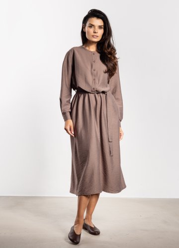 Sukienka A733 taupe