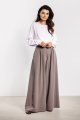 Spodnie A743 taupe-1 11623  | 16801-Taupe-S