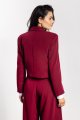 Marynarka A744 claret-2 11625  | 16802-Claret-S