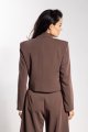 Marynarka A744 czekoladowy-3 11626  | 16802-Czekoladowy-XL