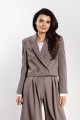 Marynarka A744 taupe-1 11627  | 16802-Taupe-M