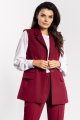Kamizelka A745 claret-1 11629  | 16803-Claret-L