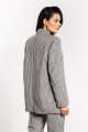 Marynarka A749 white-black-3 11639  | 16807-White-Black-S