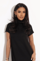 Czarna midi sukienka ZELIA-5 11800  | 1519-S