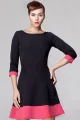Sukienka S019 black-2 11832  | 13231-Black-L