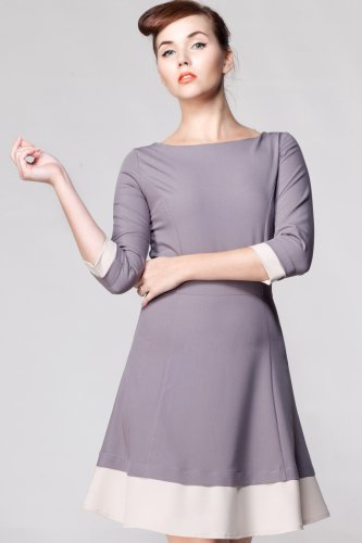 Sukienka S019 gray