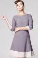 Sukienka S019 gray-1 11833  | 13231-Gray-M