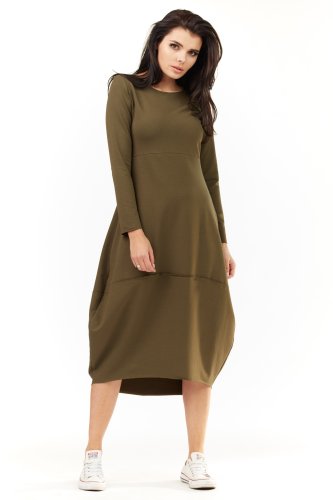 Sukienka A209 khaki