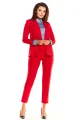Żakiet A240 red-7 11838  | 192-Red-S