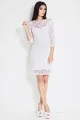 Sukienka S17 white-2 11839  | 46-White-M