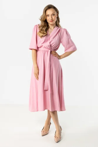 A761 Sukienka pink