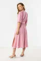 A761 Sukienka pink-5 11888  | 17142-Pink-L