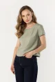 A762 Bluzka szałwiowy-2 11893  | 17143-Szałwiowy-S