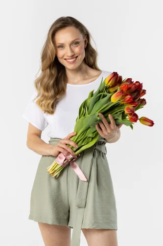 A765 Szorty szałwiowy