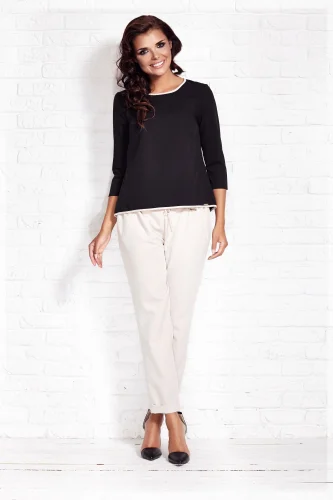 Bluzka A085 black