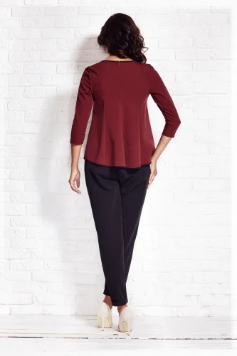 Bluzka A085 claret