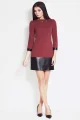 Sukienka A039 claret-2 11948  | 14931-Claret-L