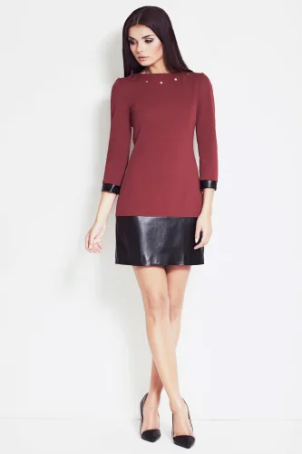 Sukienka A039 claret