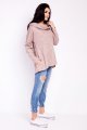bluzy, damskie, dzienne, pudrowe, modne, sklep, online