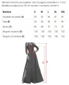 694-2 MIRELLA Elegancka rozkloszowana sukienka maxi z cekinowymi rękawami - czekoladowy brąz-11 12074 