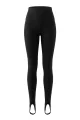 Czarne legginsy z zapiętką MIRA-2 12099  | 1550-S