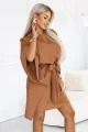 287-49 SOFIA Kobieca sukienka typu motyl z wiązaniem w pasie - toffi-4 12114 
