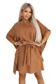 287-49 SOFIA Kobieca sukienka typu motyl z wiązaniem w pasie - toffi-7 12114 