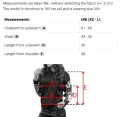 691-3 Rozpinana bluza damska z kapturem i ozdobnym zamkiem - czekoladowa-9 12119 
