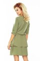 modna, sukienka, letnia, khaki, sklep, shop, online, besima