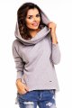 bluza, sportowa, damska, szara, kapturem, sklep, online, a129
