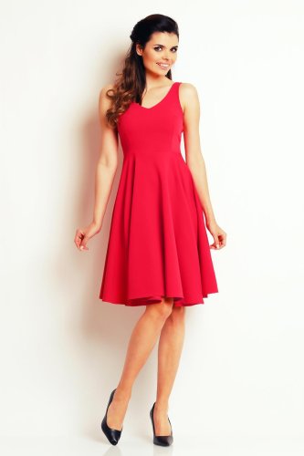 Efektowna Sukienka Różowa A139