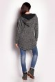 czarne, modne, bluzy, damskie, sklep, online, kaptur, rozpinane