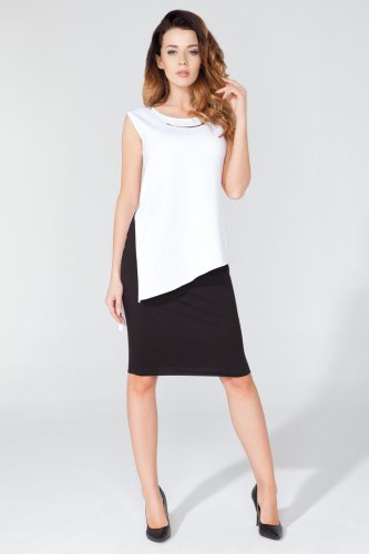 Spódnica Ołówkowa Czarnym T117