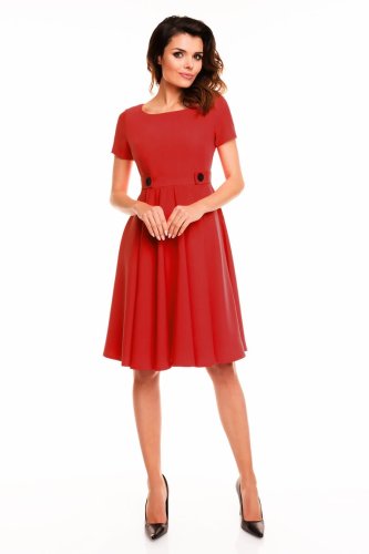 Sukienka Wizytowa Czerwona A135