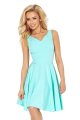 sukienka, 114-1, z-kola, numoco, sklep, online, miętowa