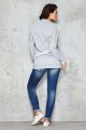 bluzy, damskie, sportowe, szare, młodzieżowe, sklep, online, m072