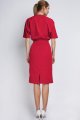 eleganckie, sukienki, biznesowe, biura, czerwone, sklep, besima, online