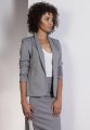 klasyczny, żakiet, damski, szary, taliowany, sklep, online, lza113