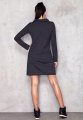 sukienka sportowa grafitowa 