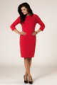 sukienki, wizytowe, czerwone, sklep, online, modne, biura, arleta