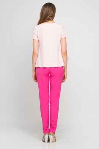 Spodnie z Szarfą Fuksja LSD113